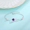 imageInfinity Celtic Knot Bracelet 925 Sterling Silver Birthstone Bracelet Irish Jewelry Gifts for Women02 February  Amethyst