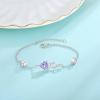 imageInfinity Celtic Knot Bracelet 925 Sterling Silver Birthstone Bracelet Irish Jewelry Gifts for Women06 June  Alexandrite