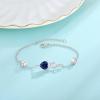 imageInfinity Celtic Knot Bracelet 925 Sterling Silver Birthstone Bracelet Irish Jewelry Gifts for Women09 September  Sapphire