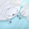 imageInfinity Celtic Knot Bracelet 925 Sterling Silver Birthstone Bracelet Irish Jewelry Gifts for Women12 December  Tanzanite