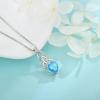 imageInfinity Celtic Knot Necklace for Women 925 Sterling Silver Irish Necklace Birthstone Jewelry Gifts for Her03 March  Aquamarine
