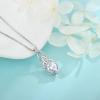 imageInfinity Celtic Knot Necklace for Women 925 Sterling Silver Irish Necklace Birthstone Jewelry Gifts for Her04 April  Simulated Diamond