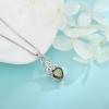 imageInfinity Celtic Knot Necklace for Women 925 Sterling Silver Irish Necklace Birthstone Jewelry Gifts for Her08 August  Peridot