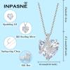 imageButterfly Necklace for Women 925 Sterling Silver Heart Birthstone Necklace Jewelry Gifts for Women Her Mom Wife Daughter04 April  Simulated Diamond