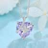 imageButterfly Necklace for Women 925 Sterling Silver Heart Birthstone Necklace Jewelry Gifts for Women Her Mom Wife Daughter06 June  Alexandrite