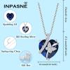 imageButterfly Necklace for Women 925 Sterling Silver Heart Birthstone Necklace Jewelry Gifts for Women Her Mom Wife Daughter09 September  Sapphire
