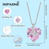 imageButterfly Necklace for Women 925 Sterling Silver Heart Birthstone Necklace Jewelry Gifts for Women Her Mom Wife Daughter10 October  Pink Tourmaline