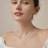 imageButterfly Necklace for Women 925 Sterling Silver Heart Birthstone Necklace Jewelry Gifts for Women Her Mom Wife Daughter11 November  Citrine