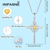 imageHeart Cross Necklace for Women 925 Sterling Silver Infinity Cross Pendant Birthstone Necklace Religious Jewelry Gift for Women Her Mom Wife Daughter11 November  Citrine