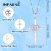 imageButterfly Cross Necklace for Women 925 Sterling Silver Crucifix Pendant Necklace Birthstone Jewelry Gifts for Women Her Mom Wife Daughter06 June  Alexandrite