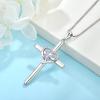 imageButterfly Cross Necklace for Women 925 Sterling Silver Crucifix Pendant Necklace Birthstone Jewelry Gifts for Women Her Mom Wife Daughter06 June  Alexandrite