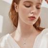 imageButterfly Cross Necklace for Women 925 Sterling Silver Crucifix Pendant Necklace Birthstone Jewelry Gifts for Women Her Mom Wife Daughter07 July  Ruby
