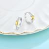 imageHuggie Hoop Earrings for Women 925 Sterling Silver Baguette Hoop Earrings Birthstone Jewelry Gifts for Her11 November  Citrine