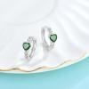 imageCeltic Knot Hoop Earrings 925 Sterling Silver Infinity Huggie Earrings with Birthstone Irish Jewelry Gifts for Women05 May  Emerald