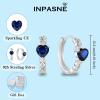 imageCeltic Knot Hoop Earrings 925 Sterling Silver Infinity Huggie Earrings with Birthstone Irish Jewelry Gifts for Women09 September  Sapphire