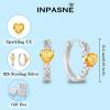 imageCeltic Knot Hoop Earrings 925 Sterling Silver Infinity Huggie Earrings with Birthstone Irish Jewelry Gifts for Women11 November  Citrine