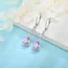 imageDangle Drop Earrings for Women 925 Sterling Silver Teardrop Leverback Earrings with Birthstone Jewelry Gift for Women Her Mom06 June  Alexandrite
