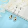 imageDangle Drop Earrings for Women 925 Sterling Silver Teardrop Leverback Earrings with Birthstone Jewelry Gift for Women Her Mom08 August  Peridot