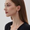 imageInfinity Dangle Earrings for Women 925 Sterling Silver Leverback Drop Earrings with Birthstone Jewelry Gifts for Women Mom Her Wife07 July  Ruby