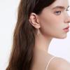 imageDangle Drop Earrings for Women 925 Sterling Silver Infinity Leverback Earrings with Birthstone Twisted Jewelry Gifts for Her07 July  Ruby