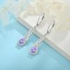 imageLeverback Earrings 925 Sterling Silver Infinity Dangle Drop Earrings Birthstone Earrings Twisted Jewelry Gifts for Women06 June  Alexandrite