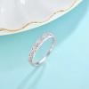 imageInfinity Celtic Knot Ring 925 Sterling Silver Twisted Knot Birthstone Ring Statement Rings for Women Size 51010 October  Pink Tourmaline
