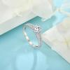 imageWedding Ring for Women 925 Sterling Silver Promise Engagement Anniverasry Eternity Ring for Her Brides Wife Size 510