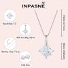 imageSquare Princess Cut Necklace 925 Sterling Silver Solitaire Pendant Necklace Birthstone Jewelry Gifts for Women04 April  Simulated Diamond