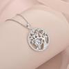 imageTree of Life Necklace 925 Sterling Silver Family Tree Pendant Birthstone Jewelry Gifts for Women04 April  Zirconia