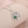 imageTree of Life Necklace 925 Sterling Silver Family Tree Pendant Birthstone Jewelry Gifts for Women05 May  Emerald