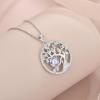 imageTree of Life Necklace 925 Sterling Silver Family Tree Pendant Birthstone Jewelry Gifts for Women06 June  Alexandrite
