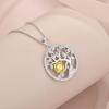 imageTree of Life Necklace 925 Sterling Silver Family Tree Pendant Birthstone Jewelry Gifts for Women11 November  Citrine