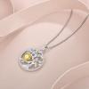 imageTree of Life Necklace 925 Sterling Silver Family Tree Pendant Birthstone Jewelry Gifts for Women11 November  Citrine