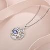 imageTree of Life Necklace 925 Sterling Silver Family Tree Pendant Birthstone Jewelry Gifts for Women12 December  Tanzanite
