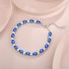 image:imageInpasne Birthstone Tennis Bracelet for Women 925 Sterling Silver Pear Shaped Gemstone Jewelry Gifts for Her09 September  Sapphire