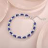image:imageInpasne Birthstone Tennis Bracelet for Women 925 Sterling Silver Pear Shaped Gemstone Jewelry Gifts for Her12 December  Tanzanite