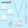 image:imageInpasne Opal Jewelry Set 925 Sterling Silver Pear Shaped October Birthstone Earrings Necklace Bracelet Jewelry Gifts for Women