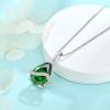 image:imageInpasne Teardrop Necklace for Women 925 Sterling Silver Birthstone Necklace Pendant Jewelry Gifts for Her05 May  Emerald