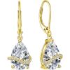 04 April - Zirconia - Yellow Gold Plated