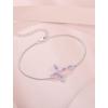 image:imageCross Bracelet for Women 925 Sterling Silver Halo Gemstone Religious Christian Bracelet Birthstone Jewelry for Her