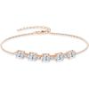 04 April - Zirconia - Rose Gold Plated
