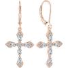 04 April - Zirconia - Rose Gold Plated
