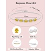 image:imageCitrine Jewelry Set for Women 925 Sterling Silver Oval Cut Necklace Earrings Bracelet November Birthstone Jewelry for Her